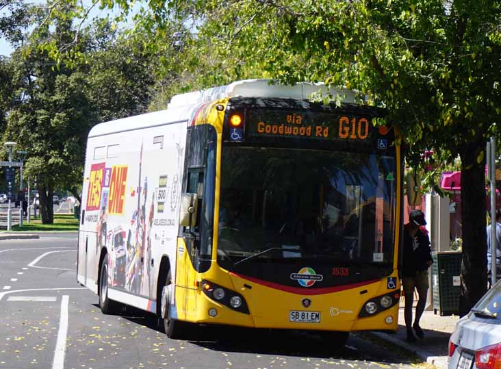 Adelaide Metro Scania K230UB Custom CB80 1533